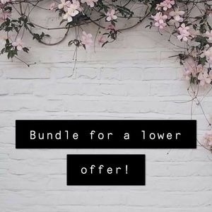 BUNDLE FOR A LOWER OFFER